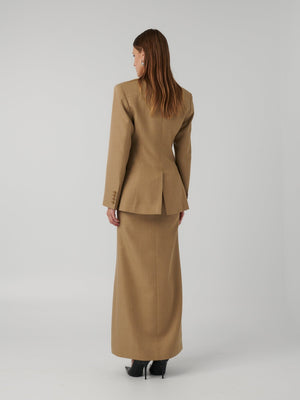 ARLETA JACKET - TAUPE - EFFIE KATS