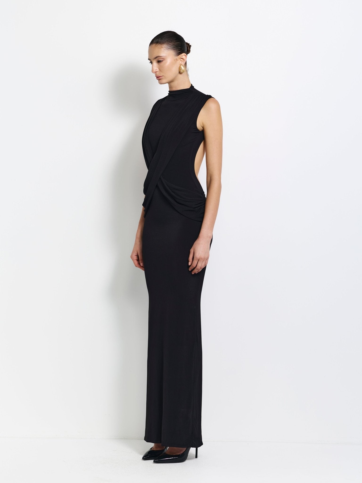 Avalon Midi - Black - EFFIE KATS