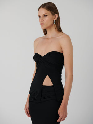 ESMAE TOP - BLACK - EFFIE KATS