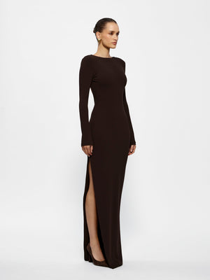 Indie Gown - Coffee - EFFIE KATS