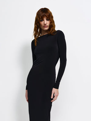 Ishani Gown - Black - EFFIE KATS