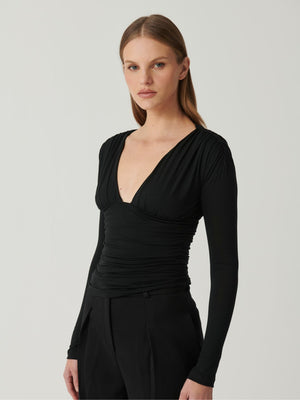 Liora Top - Black - EFFIE KATS