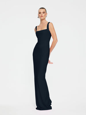 Marbella Gown - Ink - EFFIE KATS