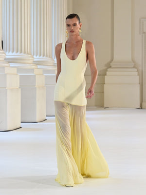Odessa Gown - Lemon - EFFIE KATS