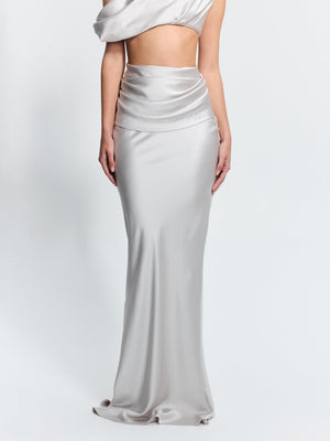 Perez Skirt - Oyster - EFFIE KATS