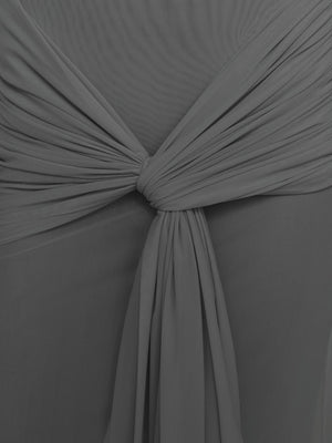 Roza Maxi Dress - Grey - EFFIE KATS