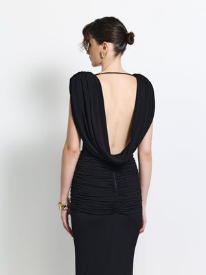 Steele Gown - Black - EFFIE KATS
