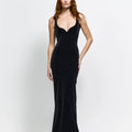 Adina Gown - Black Velvet - EFFIE KATS