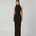 Ambre Gown - Coffee - EFFIE KATS