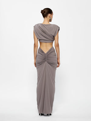 Bacall Crop - Nutmeg - EFFIE KATS