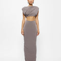 Bacall Crop - Nutmeg - EFFIE KATS
