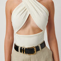 BARI BODYSUIT - WHITE - EFFIE KATS