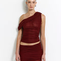 Bettina Top - Rust - EFFIE KATS