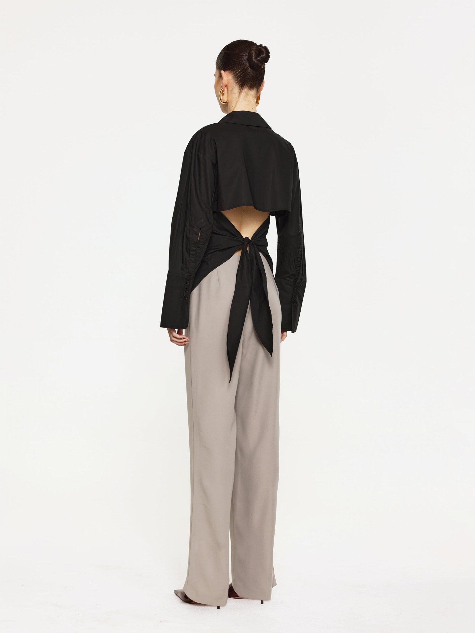 BROOKLYN SHIRT - BLACK - EFFIE KATS