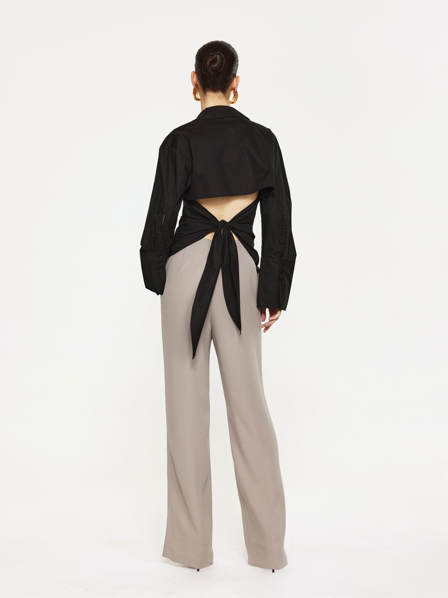 BROOKLYN SHIRT - BLACK - EFFIE KATS