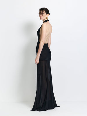 Cleo Gown - Black - EFFIE KATS