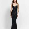 Colson Gown - Black Sequin - EFFIE KATS