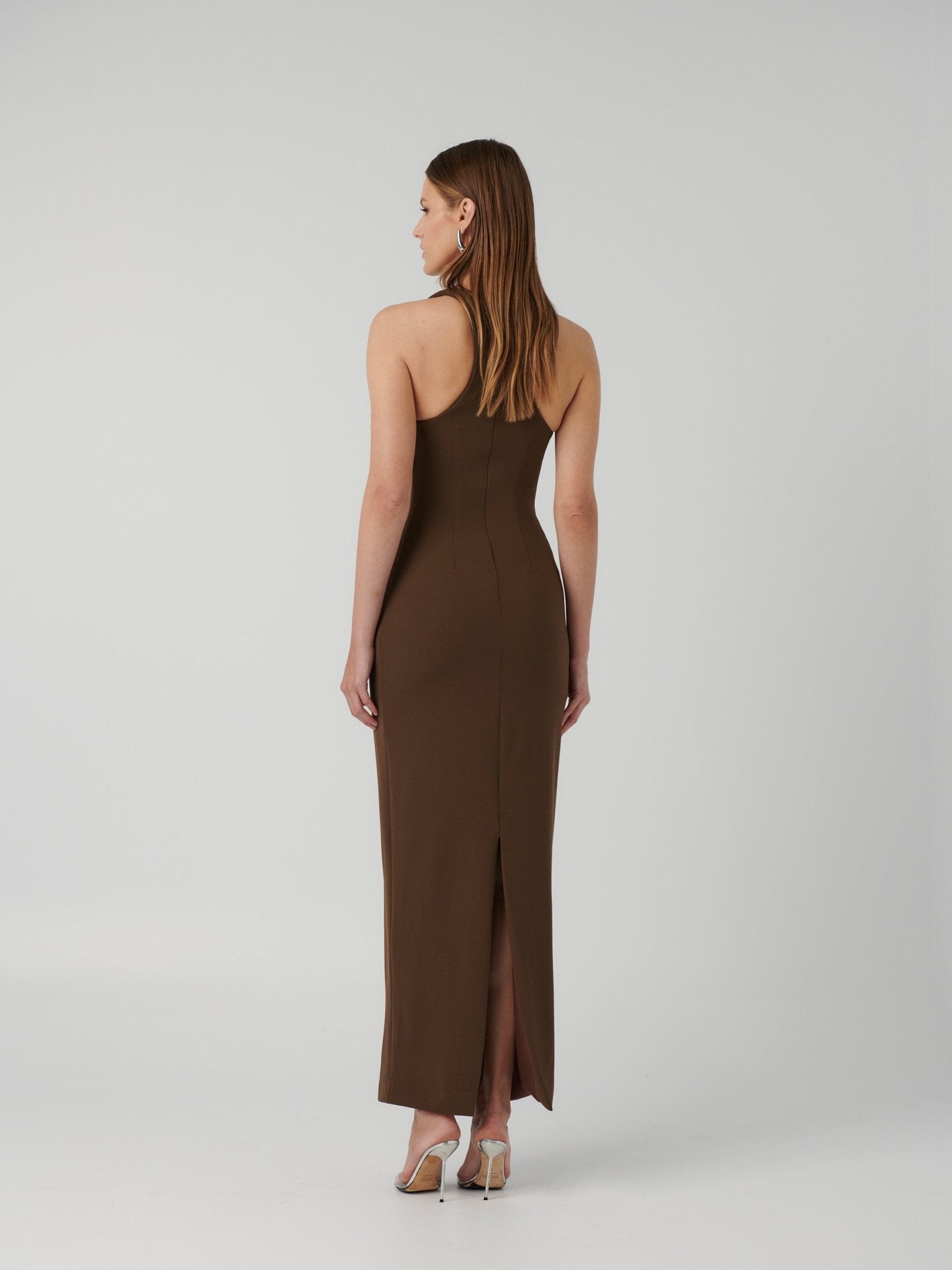 EIZA GOWN - MOCHA - EFFIE KATS