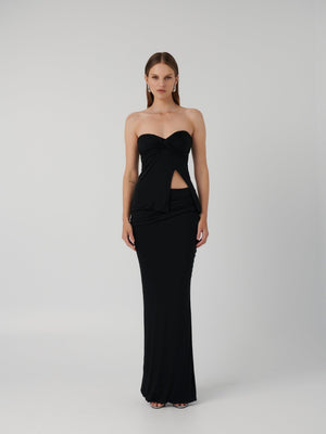 ESMAE TOP - BLACK - EFFIE KATS