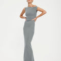 Inaya Gown - Sage - EFFIE KATS