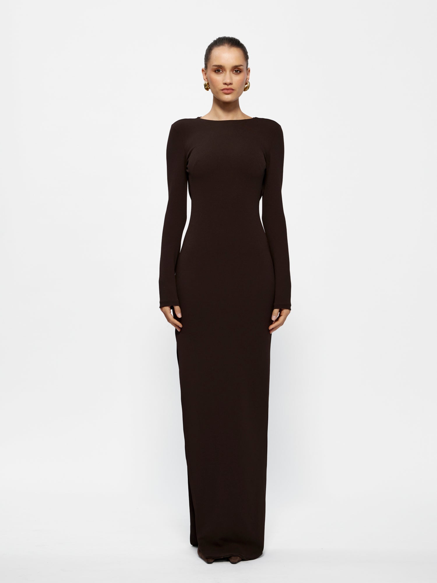 Indie Gown - Coffee - EFFIE KATS