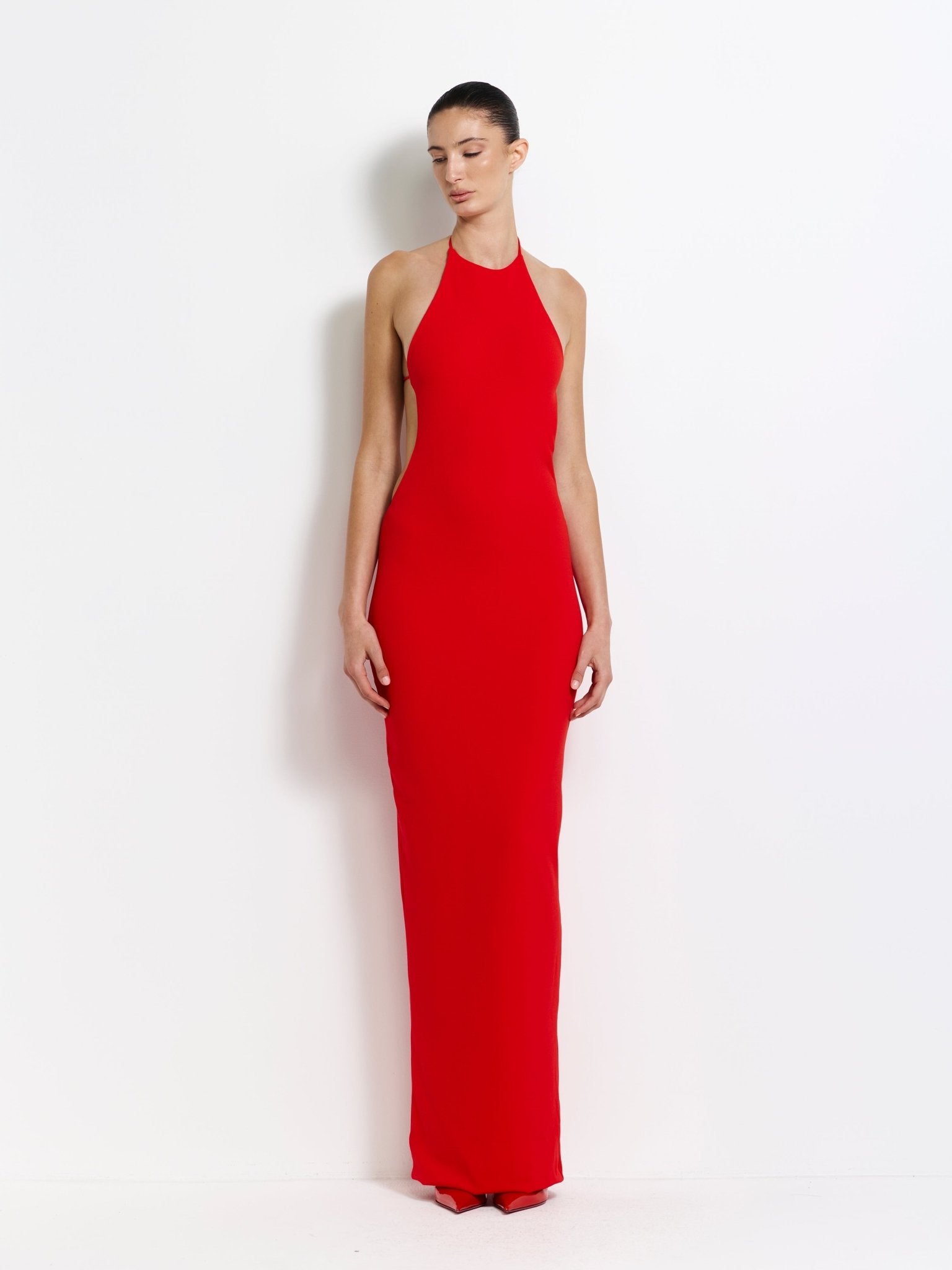 Jett Gown - Cherry Red - EFFIE KATS
