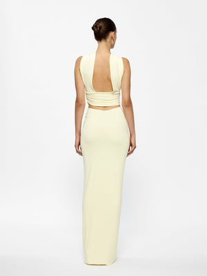 Kayson Skirt - Lemon - EFFIE KATS