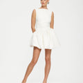 Keke Mini Dress - Ivory - EFFIE KATS