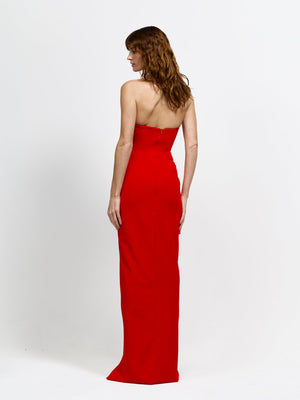 Lani Gown - Cherry Red - EFFIE KATS