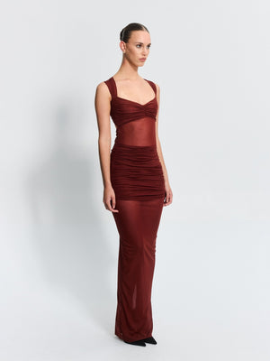 Layla Dress - Rust - EFFIE KATS
