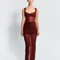 Layla Dress - Rust - EFFIE KATS