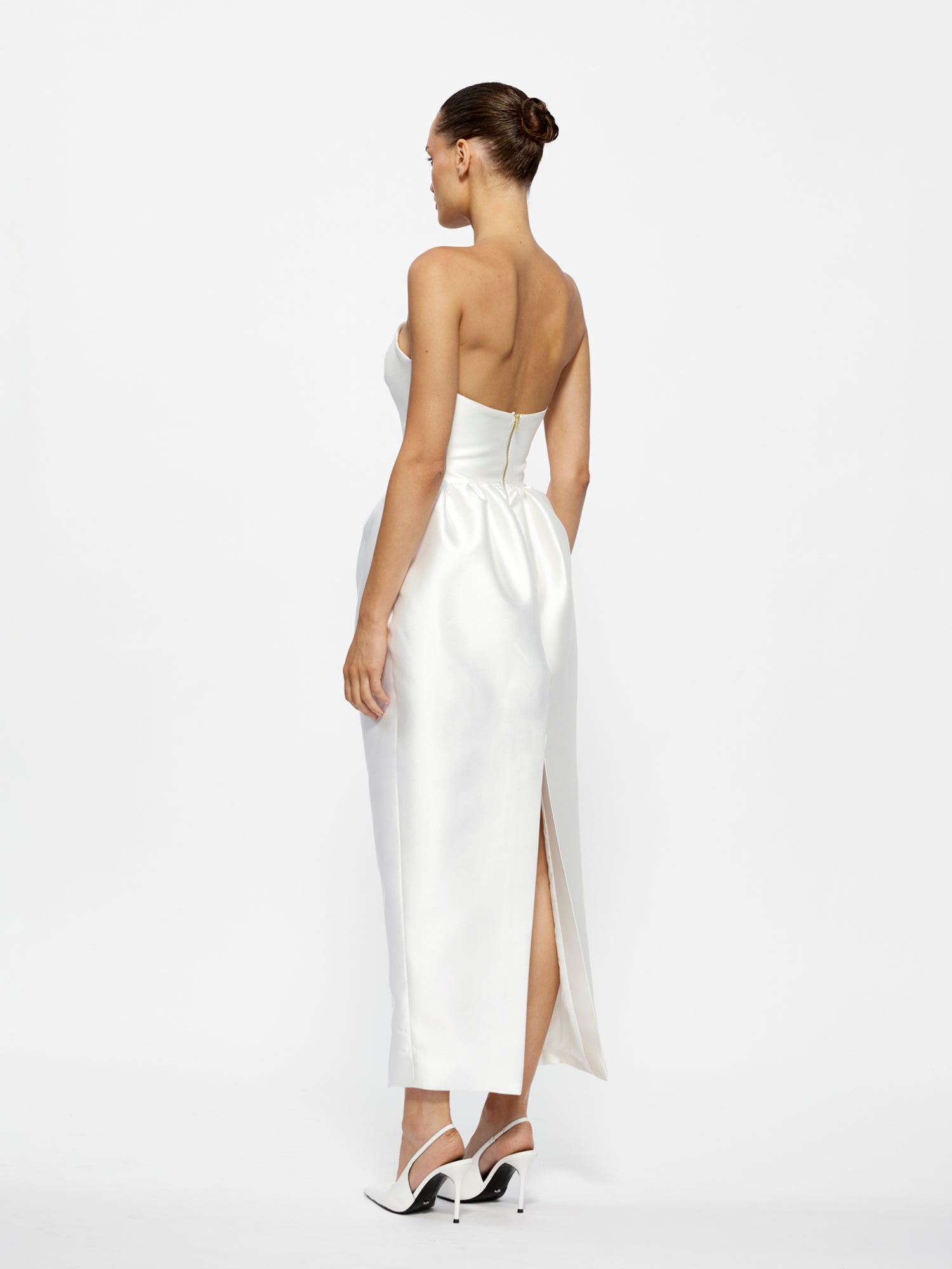Lilia Dress - Ivory - EFFIE KATS