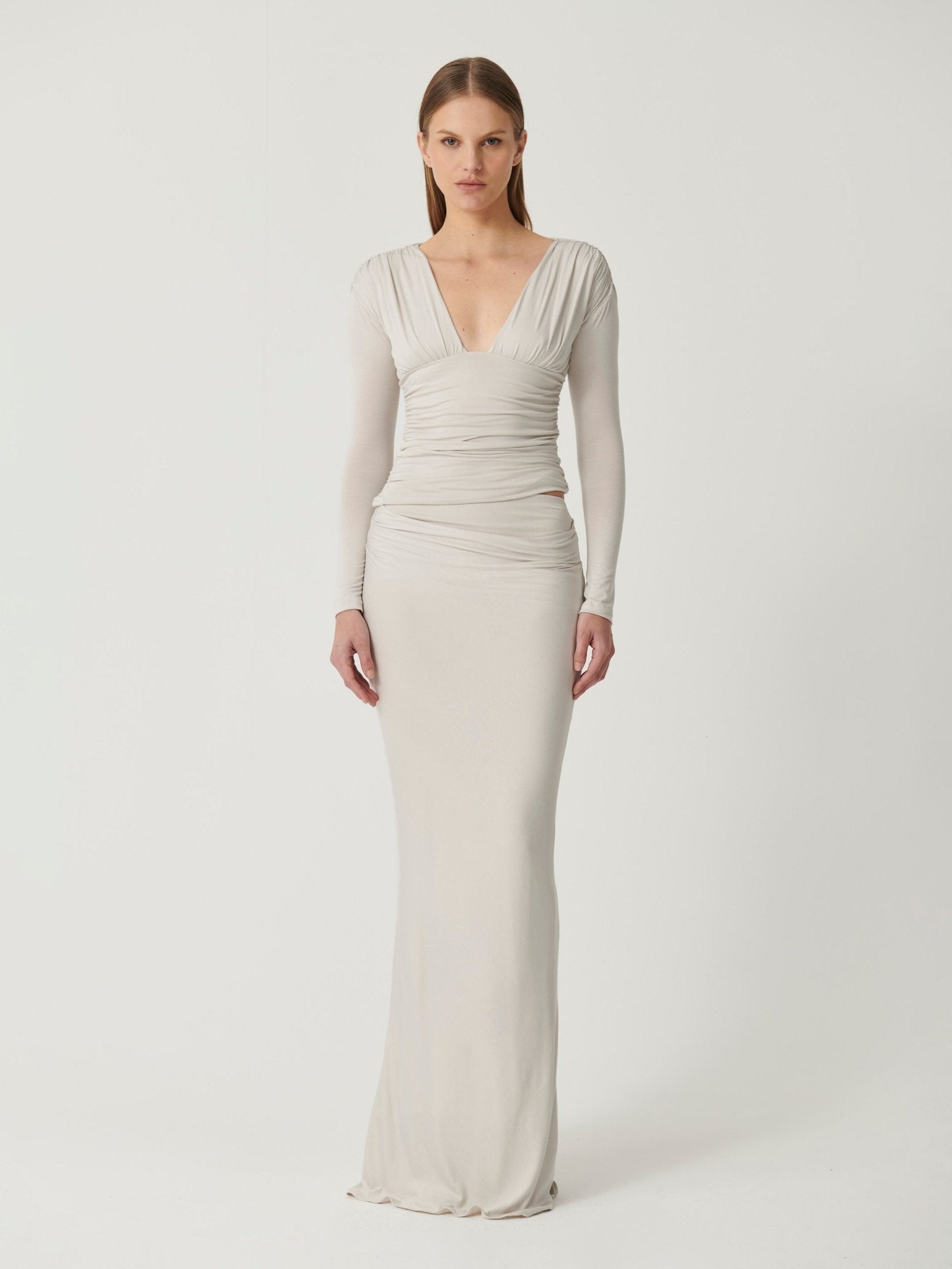 Liora Top - Oyster - EFFIE KATS