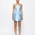 Luetta Mini Dress - Cornflower Blue - EFFIE KATS