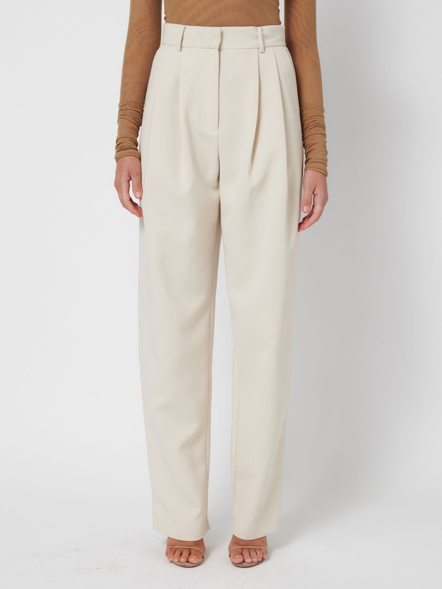Luka Pants - Cream - EFFIE KATS