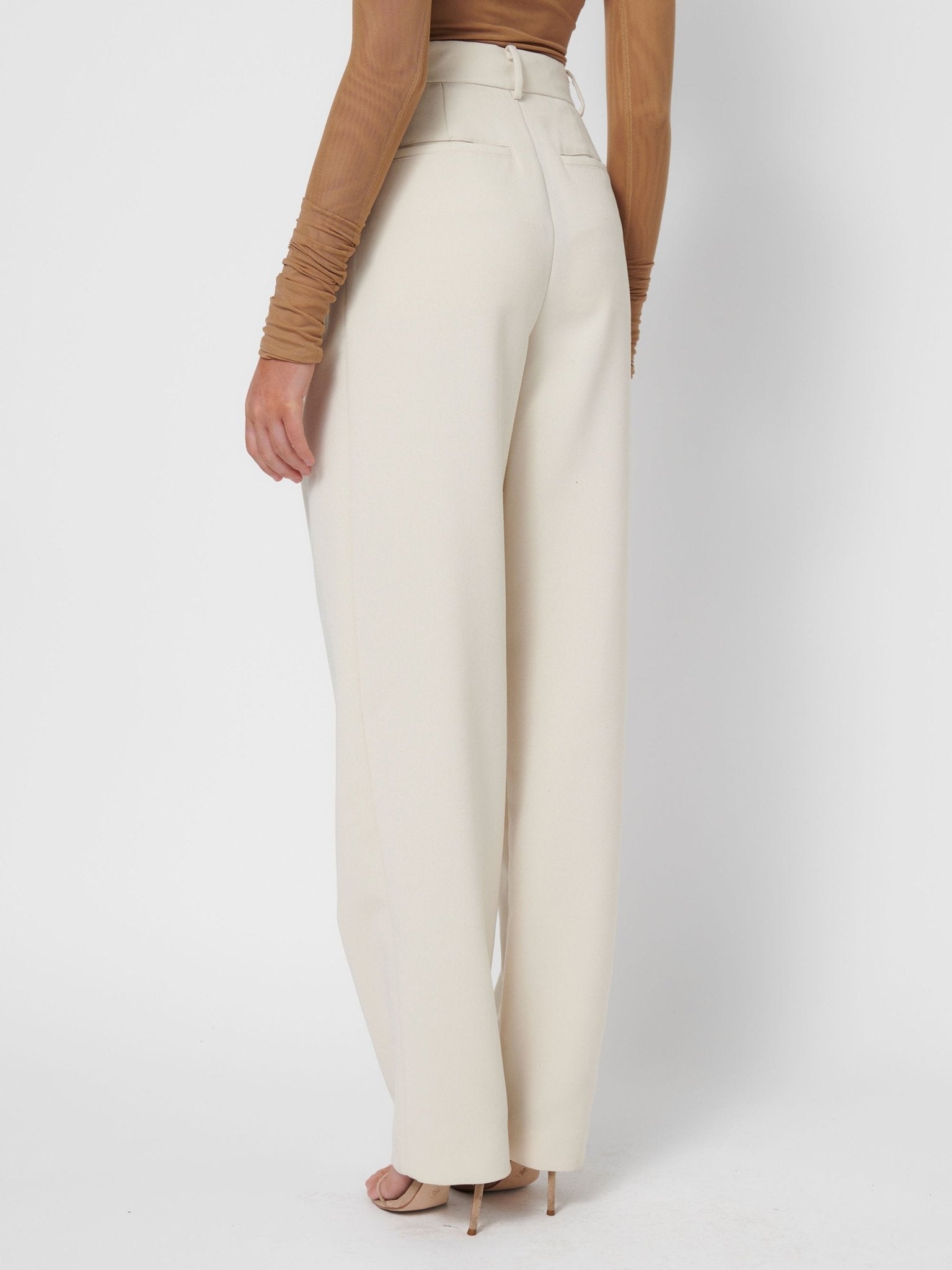 Luka Pants - Cream - EFFIE KATS
