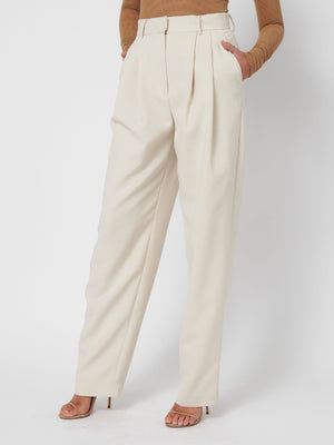 Luka Pants - Cream - EFFIE KATS