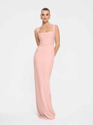 Marbella Gown - Blush - EFFIE KATS