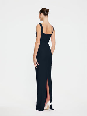 Marbella Gown - Ink - EFFIE KATS