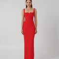 Natalya Gown - Cherry Red - EFFIE KATS