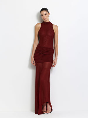 Parker Bodysuit - Rust - EFFIE KATS