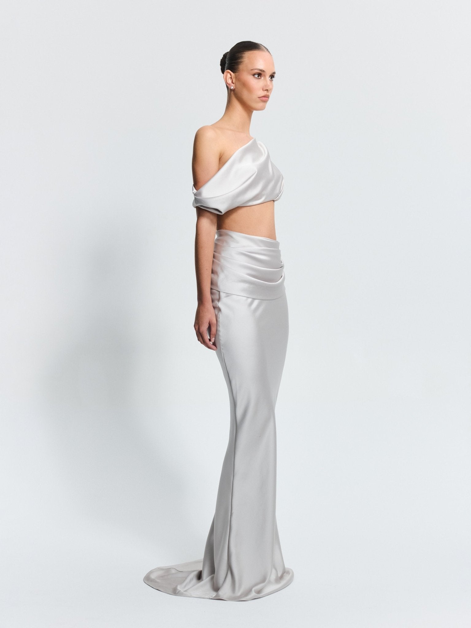 Perez Skirt - Oyster - EFFIE KATS