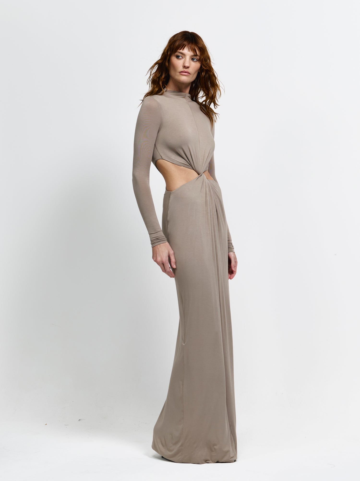Salina Gown - Roast Cashew - EFFIE KATS