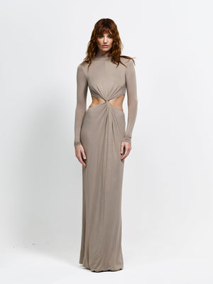 Salina Gown - Roast Cashew - EFFIE KATS