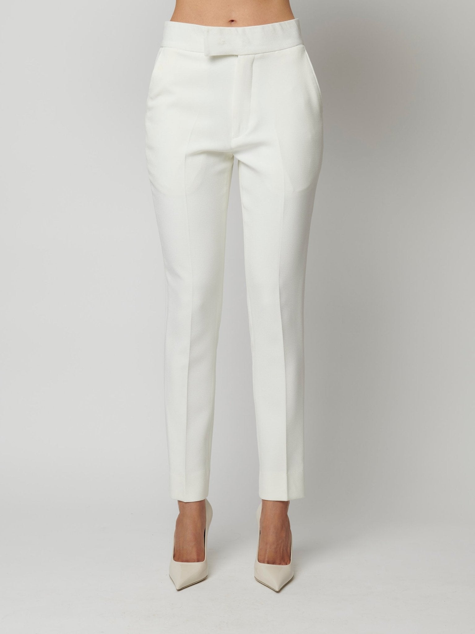 The Tuxedo Pant - Off-White - EFFIE KATS