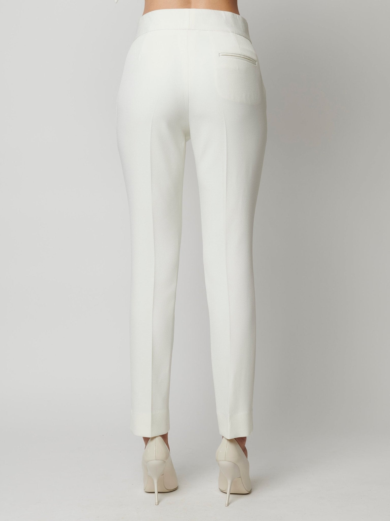 The Tuxedo Pant - Off-White - EFFIE KATS