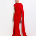 Verona Cape - Cherry Red - EFFIE KATS