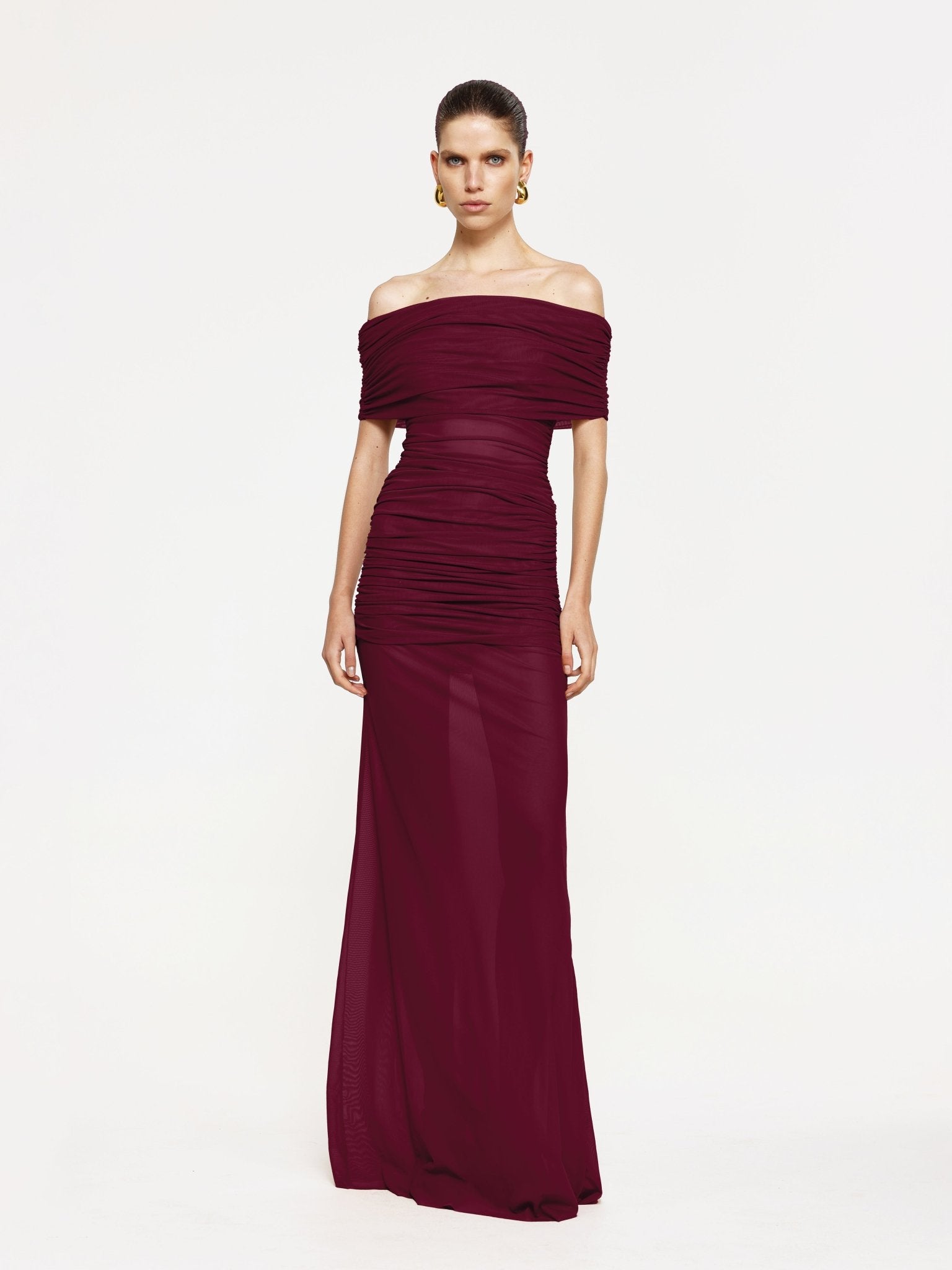 Windsor Gown - Wine - EFFIE KATS