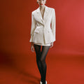 Winslet Blazer - Ivory - EFFIE KATS